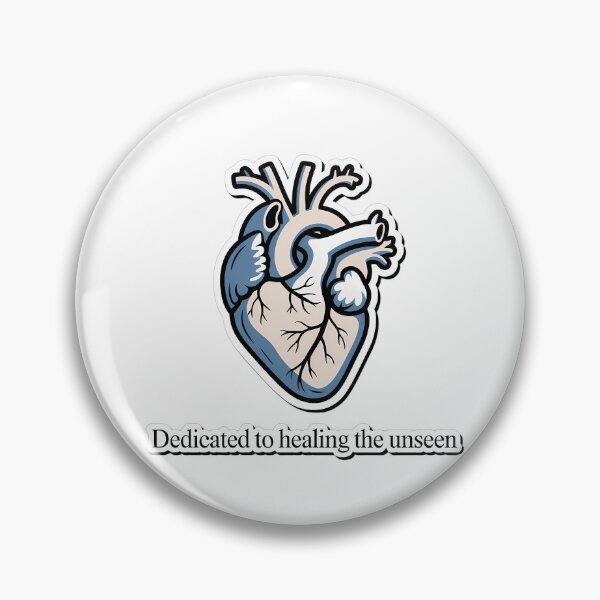 Item preview, Elegant Heart with Healing Quote designed and sold by NiftyWrx.