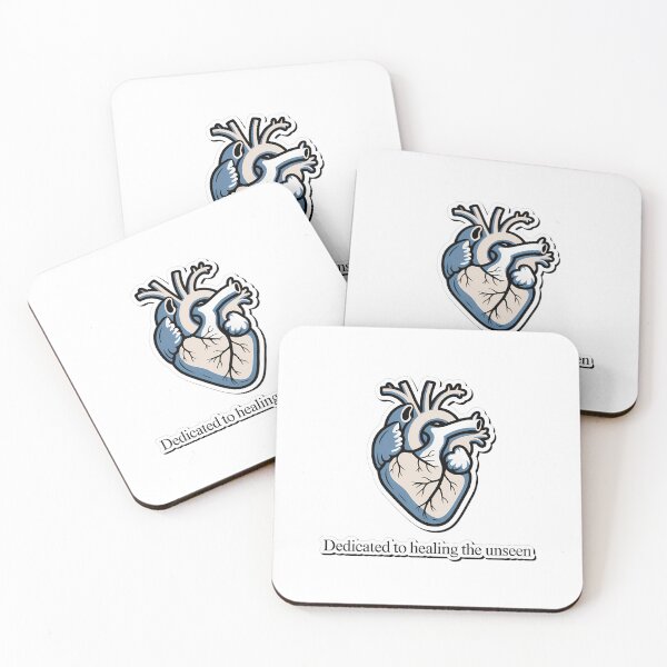 Item preview, Elegant Heart with Healing Quote designed and sold by NiftyWrx.