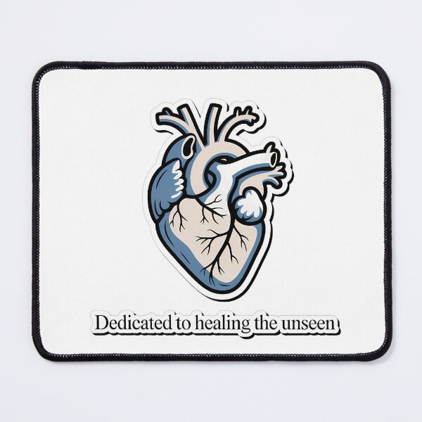 Item preview, Elegant Heart with Healing Quote designed and sold by NiftyWrx.