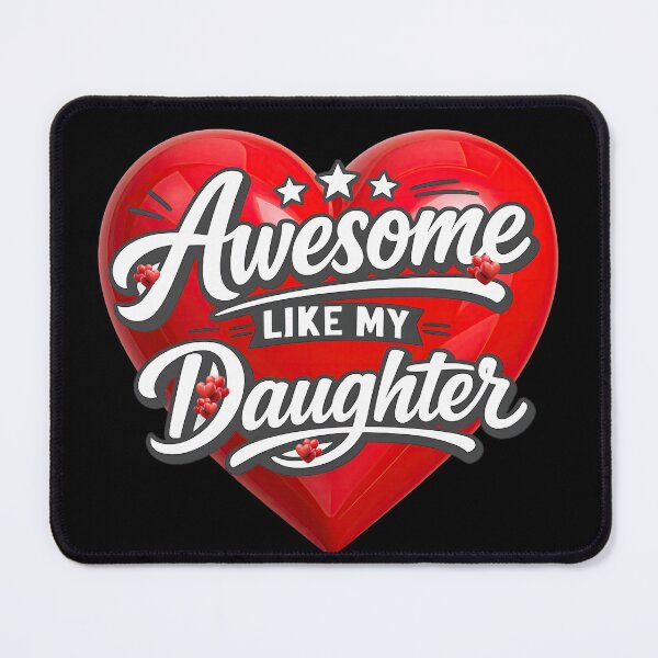 Item preview, Awesome Like My Daughter – Funny Proud of Daughter Dad Love designed and sold by Genius Geek.