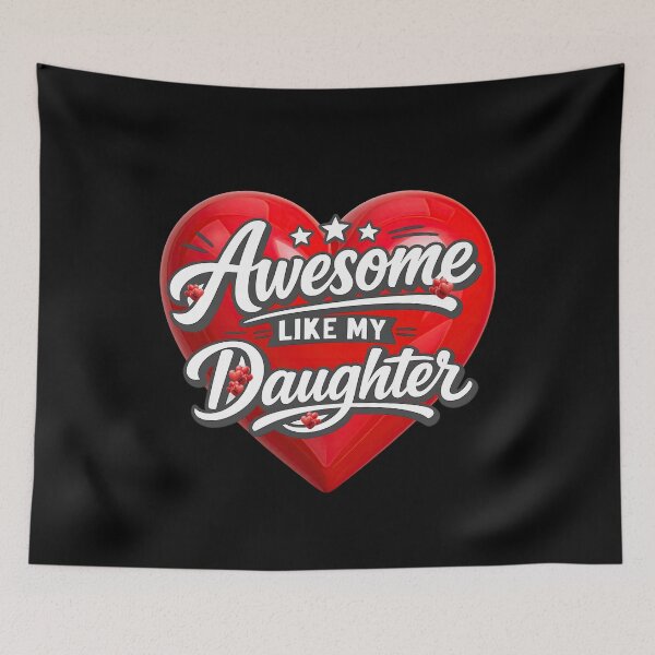 Item preview, Awesome Like My Daughter – Funny Proud of Daughter Dad Love designed and sold by Genius Geek.