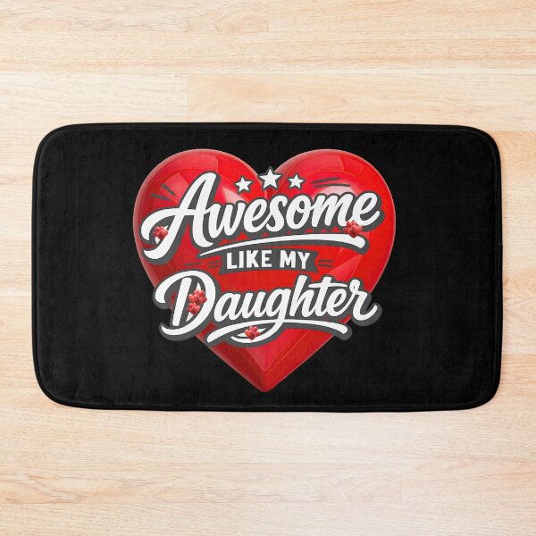 Item preview, Awesome Like My Daughter – Funny Proud of Daughter Dad Love designed and sold by Genius Geek.