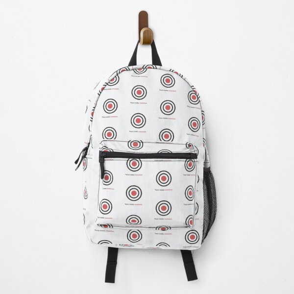 Item preview, Target Bullseye Focus Creates Momentum Quote designed and sold by VibeShift Studio.