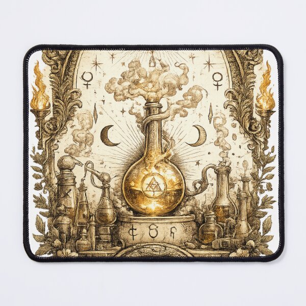 Item preview, Vintage Alchemy Laboratory Illustration designed and sold by Del4xe.
