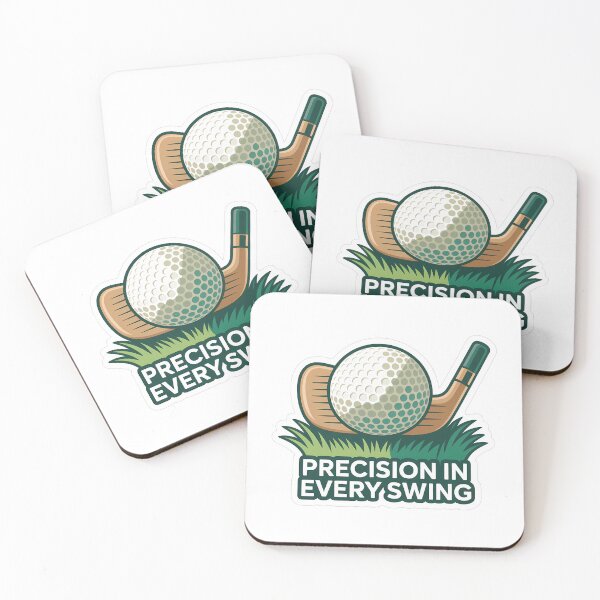 Item preview, Minimalist Golf Scene with Precision Text designed and sold by NiftyWrx.