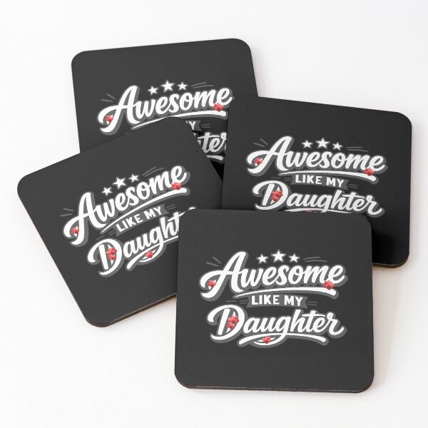 Item preview, Awesome Like My Daughter – Funny Proud of Daughter Dad Love designed and sold by Genius Geek.