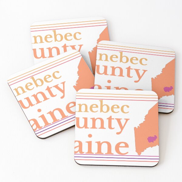 Item preview, Kennebec County Maine Highlighted on State Map designed and sold by TheIconSmith.