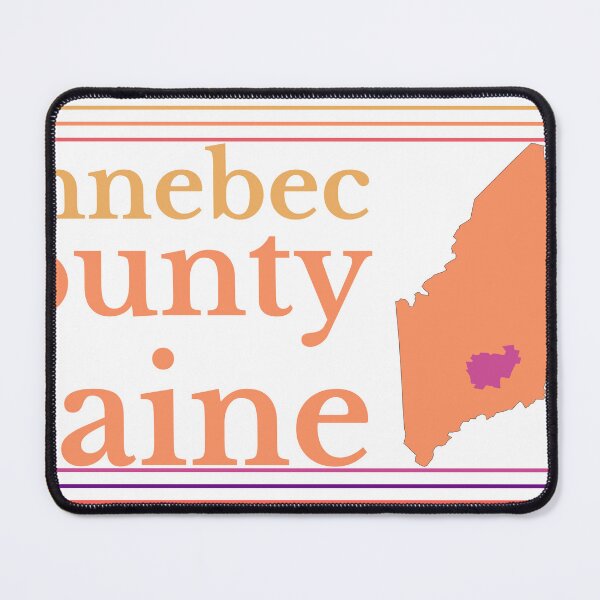 Item preview, Kennebec County Maine Highlighted on State Map designed and sold by TheIconSmith.