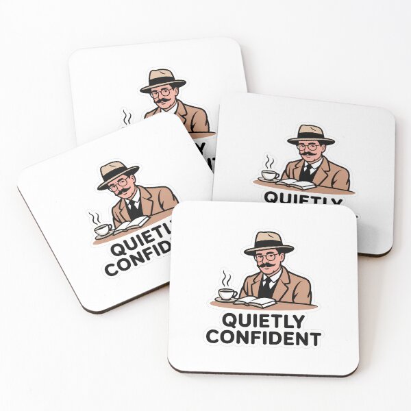 Item preview, Quietly Confident Moustache Wearer designed and sold by NiftyWrx.