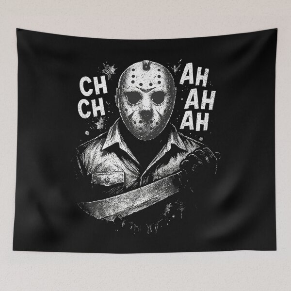 Item preview, Slasher Horror Hockey Mask  designed and sold by VincentMoore96.