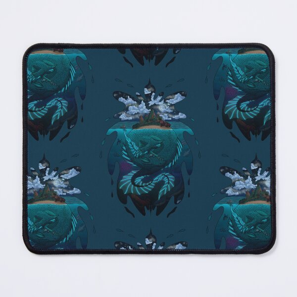 Item preview, Giant Sleeping Leviathan with an Island Growing from his Back designed and sold by TheMossAndMermaid.