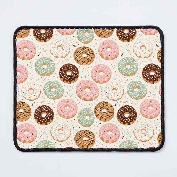 Item preview, Playful Doughnut Delight - Repeating Pattern - Illustrative designed and sold by potseed21.
