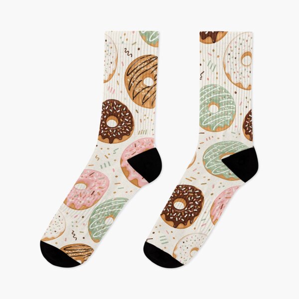Item preview, Playful Doughnut Delight - Repeating Pattern - Illustrative designed and sold by potseed21.