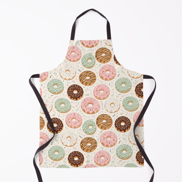 Item preview, Playful Doughnut Delight - Repeating Pattern - Illustrative designed and sold by potseed21.