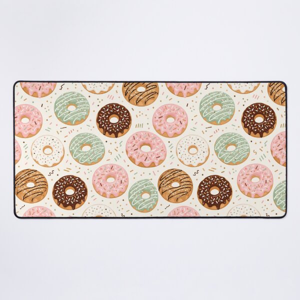 Item preview, Playful Doughnut Delight - Repeating Pattern - Illustrative designed and sold by potseed21.
