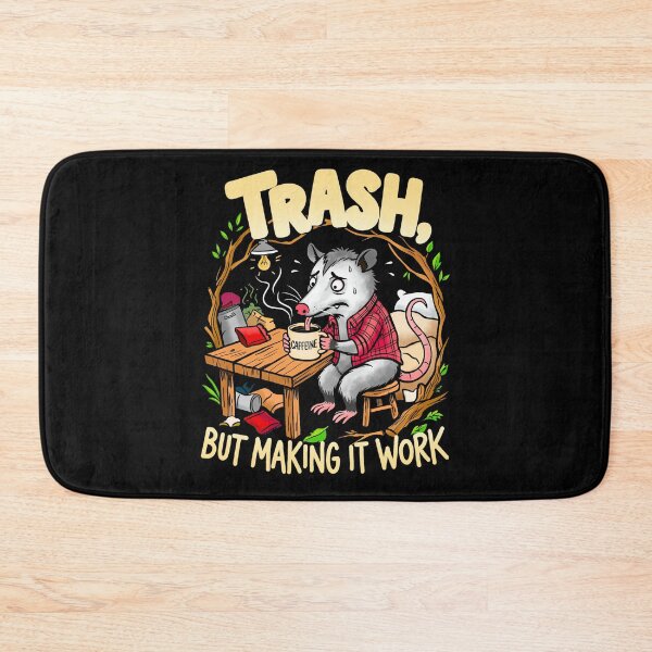 Item preview, Trash but making it work- Anxious possum designed and sold by Roysdisturbia.