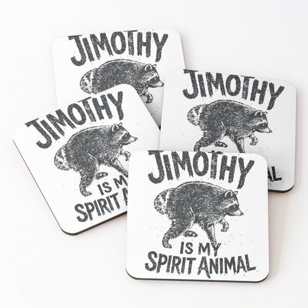 Item preview,  Jimothy the Raccoon -  Jimothy is my spirit animal designed and sold by Vintage Designs +.
