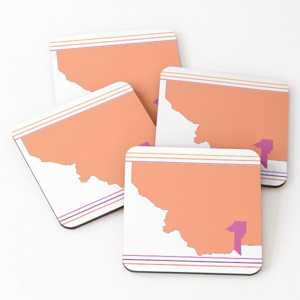 Item preview, Gallatin County Montana Highlighted on State Map designed and sold by TheIconSmith.