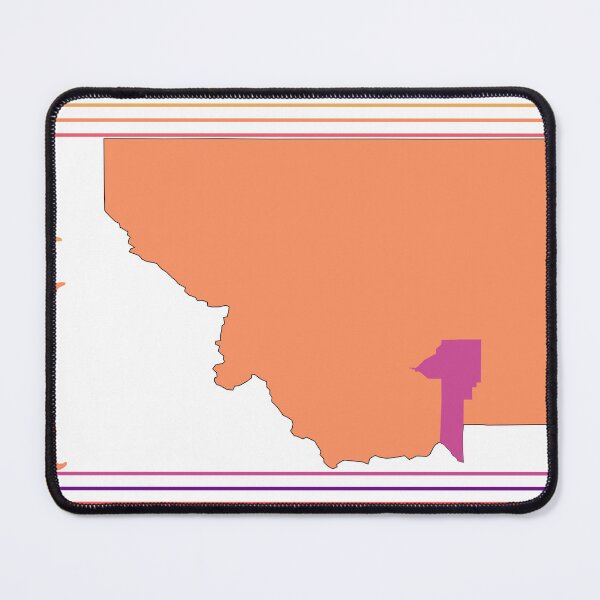 Item preview, Gallatin County Montana Highlighted on State Map designed and sold by TheIconSmith.