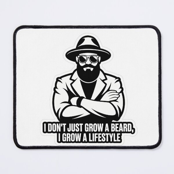 Item preview, Confident Beard Lifestyle designed and sold by NiftyWrx.