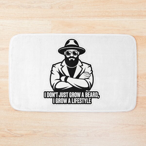 Item preview, Confident Beard Lifestyle designed and sold by NiftyWrx.