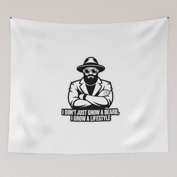 Item preview, Confident Beard Lifestyle designed and sold by NiftyWrx.