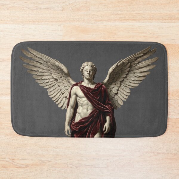 Item preview, Classical Blindfolded Archangel Statue Renaissance Oil Painting designed and sold by Tout-Puissant.