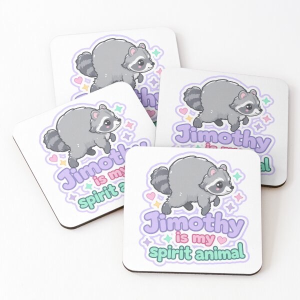 Item preview, Jimothy the Raccoon -  Jimothy is my spirit animal designed and sold by Vintage Designs +.