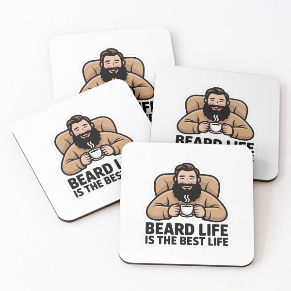 Item preview, Beard Life is the Best Life designed and sold by NiftyWrx.