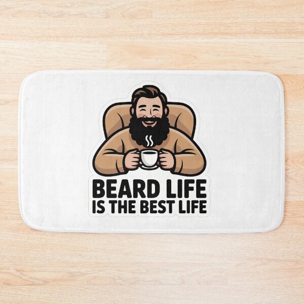 Item preview, Beard Life is the Best Life designed and sold by NiftyWrx.