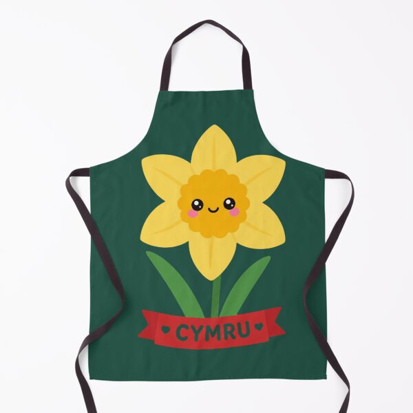 Item preview, Cute Welsh Daffodil Cymru Flower Illustration designed and sold by Cerys-GS.