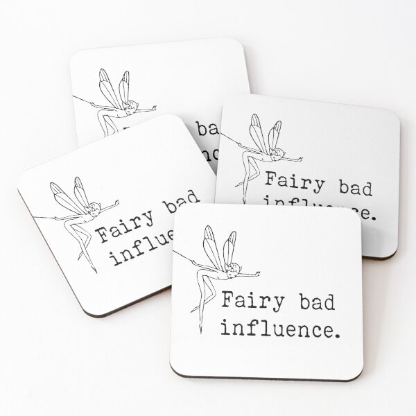 Item preview, Fairy Bad Influence , Fairy Meme Shirt designed and sold by witchlingart.