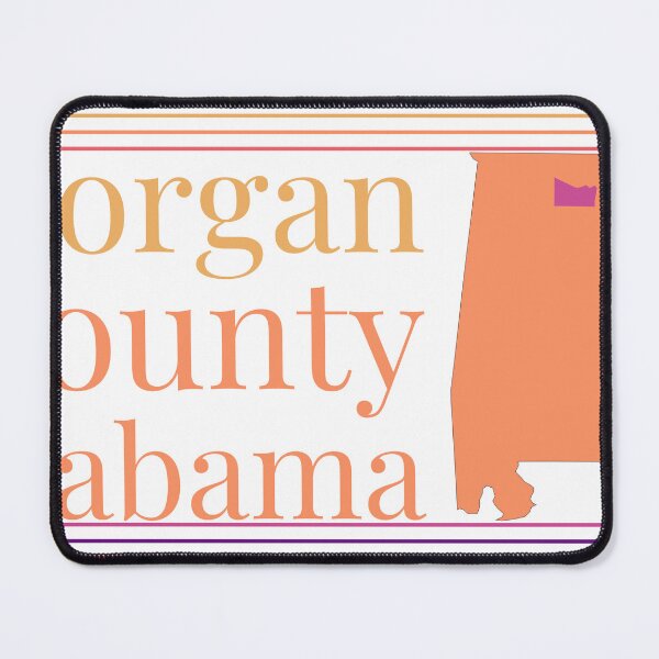 Item preview, Morgan County Alabama Highlighted on State Map designed and sold by TheIconSmith.