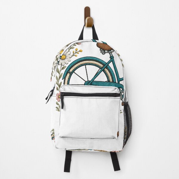 Item preview, Vintage Floral Bicycle Spring Ride designed and sold by WearTheVibe Store.