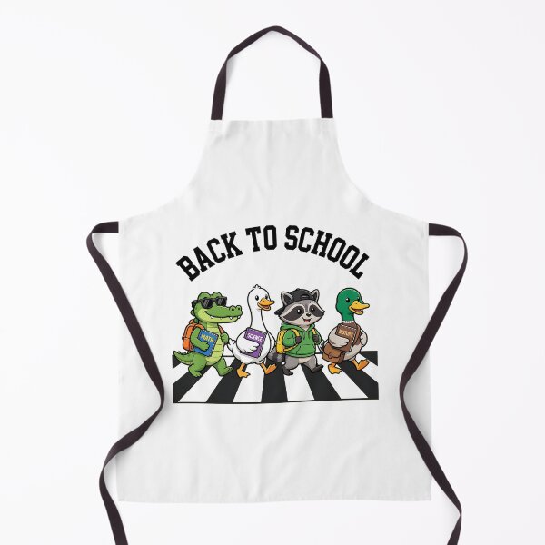 Item preview, Back To School Animals Artwork, Cute Alligator Goose Raccoon Mallard designed and sold by Keingdesign.