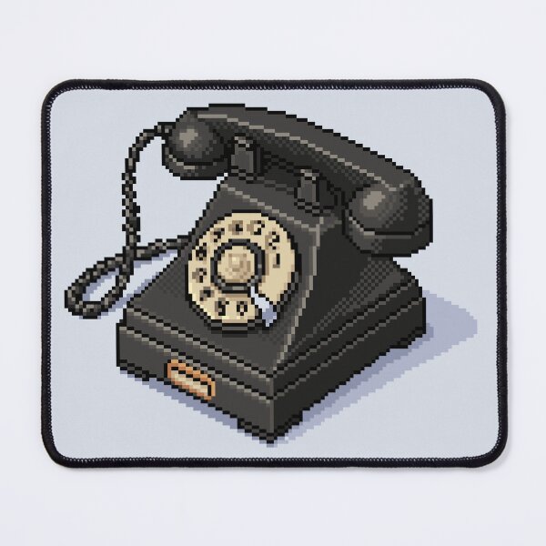 Item preview, 1940s Telephone Pixel Art designed and sold by Retroperks.