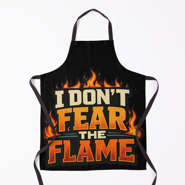 Item preview, I Don't Fear the Flame Funny Fire Typography Shirt designed and sold by TeeTimeTreasure.