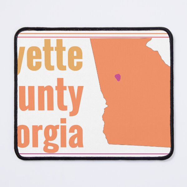 Item preview, Fayette County Georgia Highlighted on State Map designed and sold by TheIconSmith.