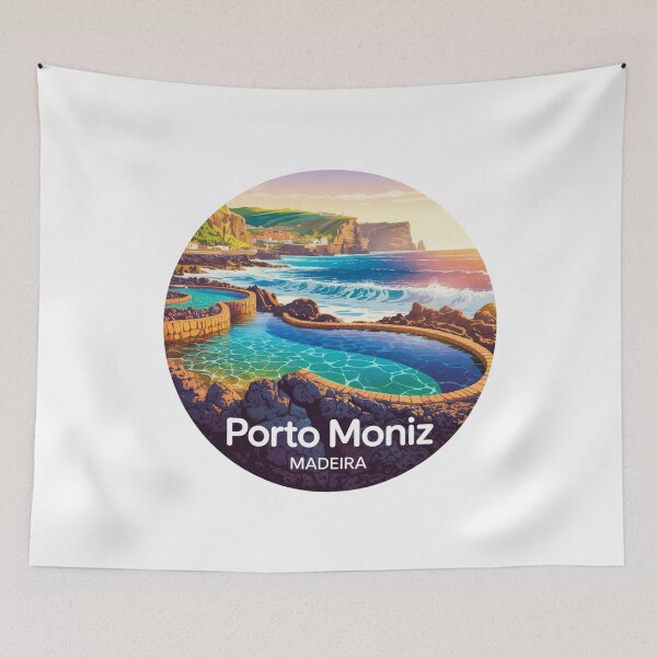 Item preview, Porto Moniz Madeira  Portugal: Volcanic Pools designed and sold by CircinusStore.
