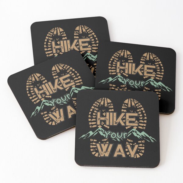 Item preview, Hike Your Way - Vintage hiking and outdoor design designed and sold by dude-sign.
