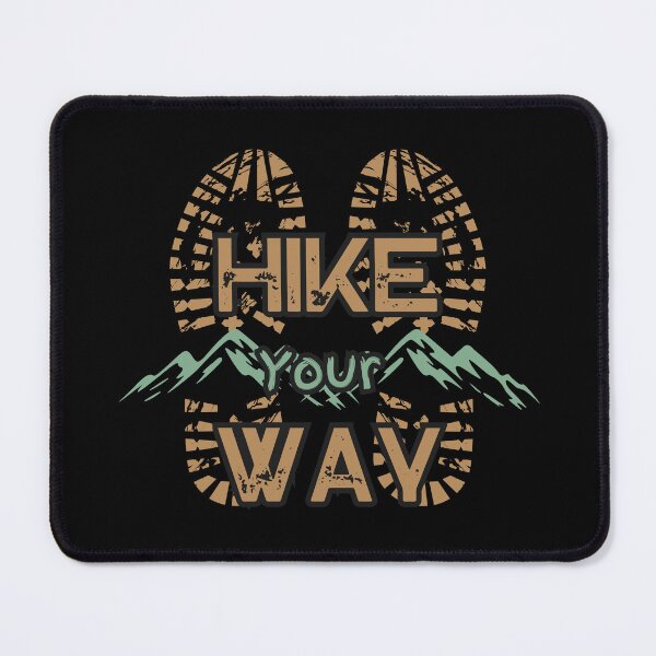 Item preview, Hike Your Way - Vintage hiking and outdoor design designed and sold by dude-sign.