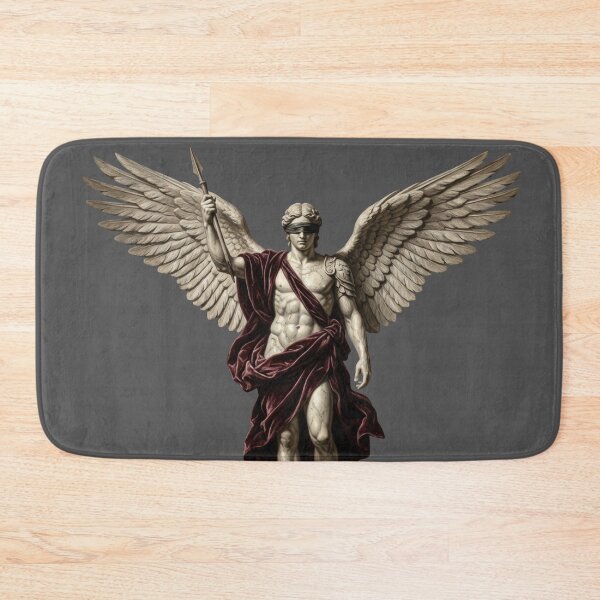 Item preview, Blindfolded Warrior Archangel Statue Renaissance Painting designed and sold by Tout-Puissant.