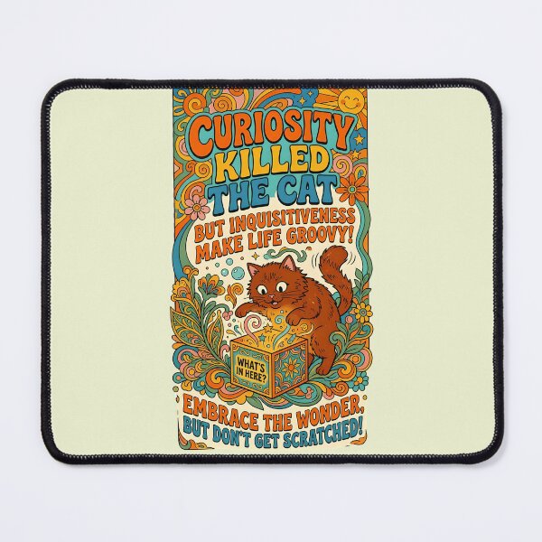 Item preview, Curiosity killed the cat designed and sold by ParadoxParadox.