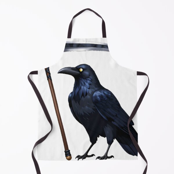 Item preview, Raven with Ceremonial Scythe designed and sold by IllumeInk.