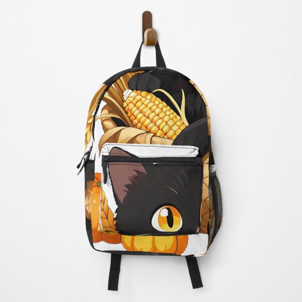 Item preview, Black Cat in Cornucopia designed and sold by IllumeInk.