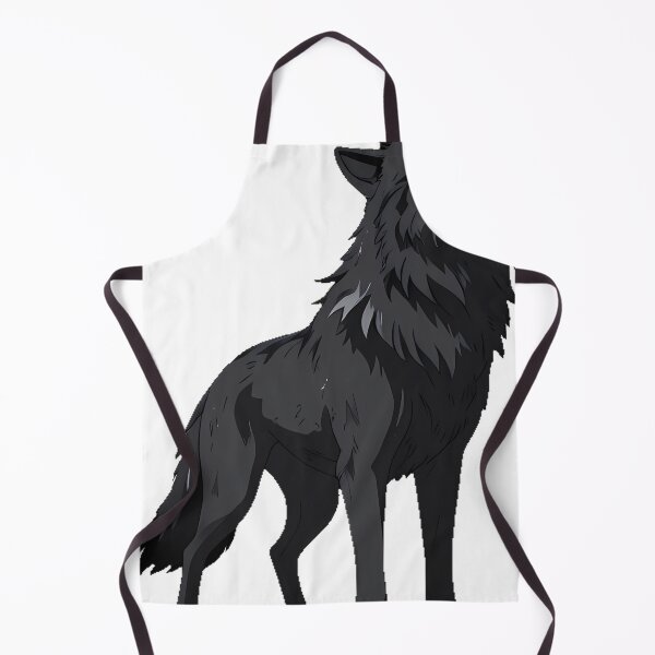 Item preview, Black Wolf Howling at Harvest Moon designed and sold by IllumeInk.