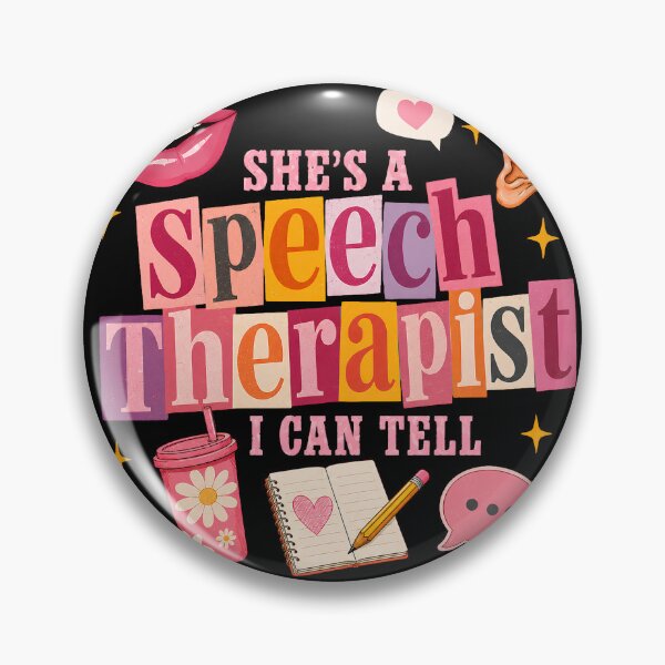 Item preview, She's A Speech Therapist I Can Tell Western SLP Graphic designed and sold by VGAfanatic.