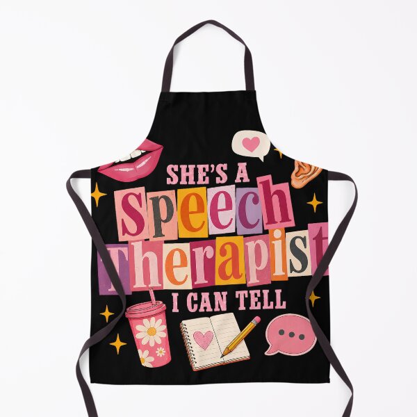 Item preview, She's A Speech Therapist I Can Tell Western SLP Graphic designed and sold by VGAfanatic.
