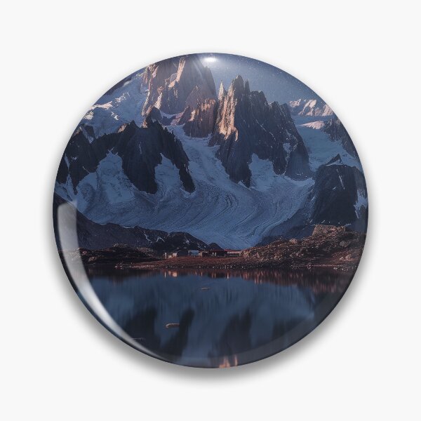Item preview, Meteor Horizon Mountain Lake designed and sold by QuantumDrift.