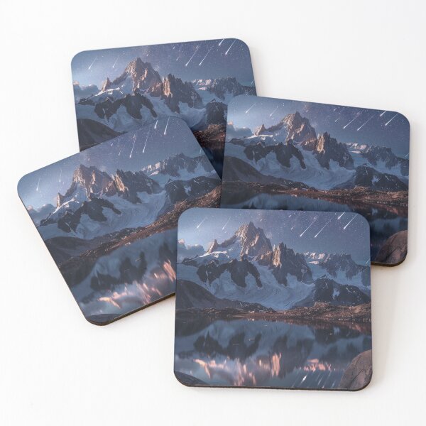 Item preview, Meteor Horizon Mountain Lake designed and sold by QuantumDrift.
